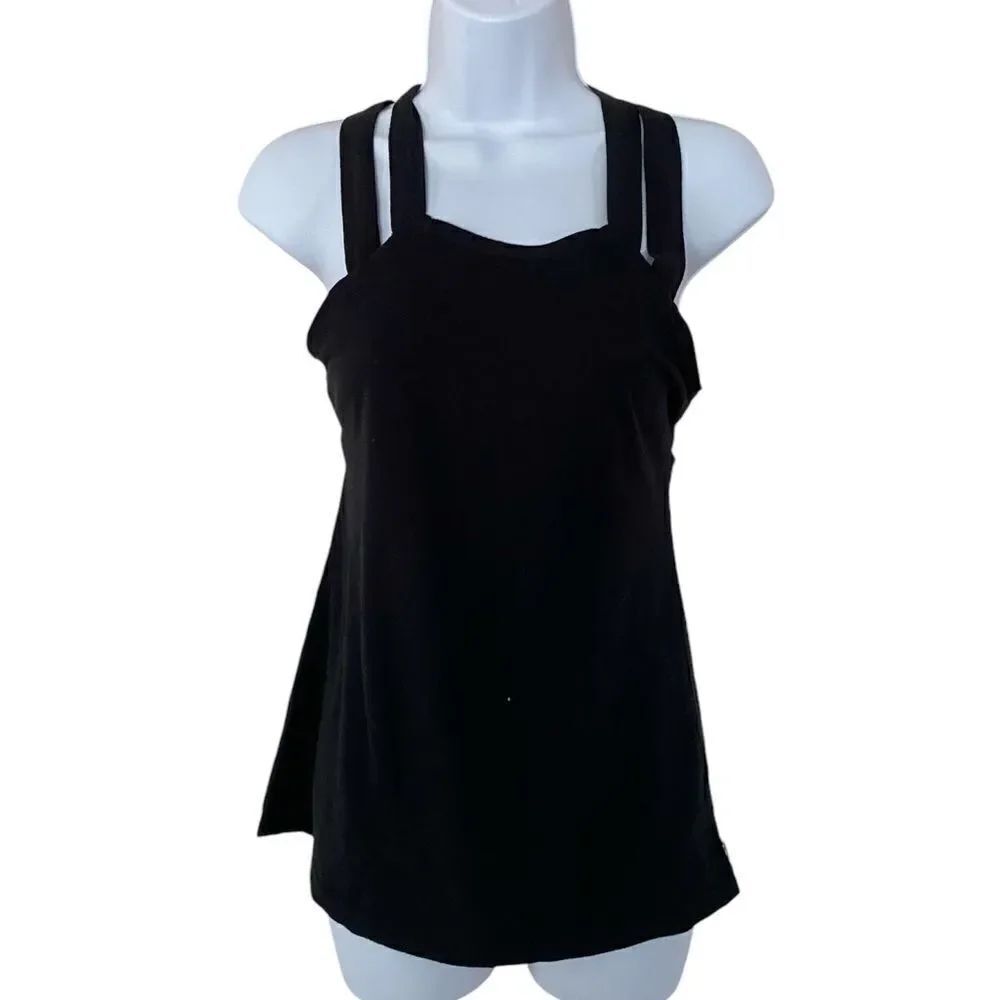 Fabletics Black Strap Tank